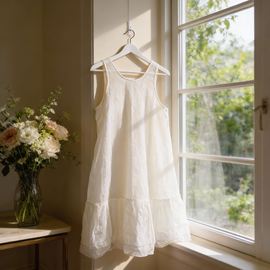 Cotton Organdy No. 8 - Cream