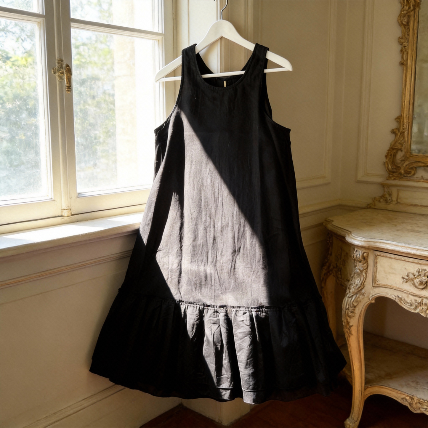 Linen & Organdy (cotton) No. 2 - Midnight
