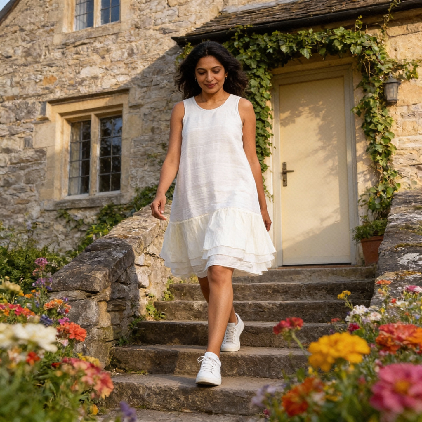 Silk & Cotton Organdy No. 7 - Pearl