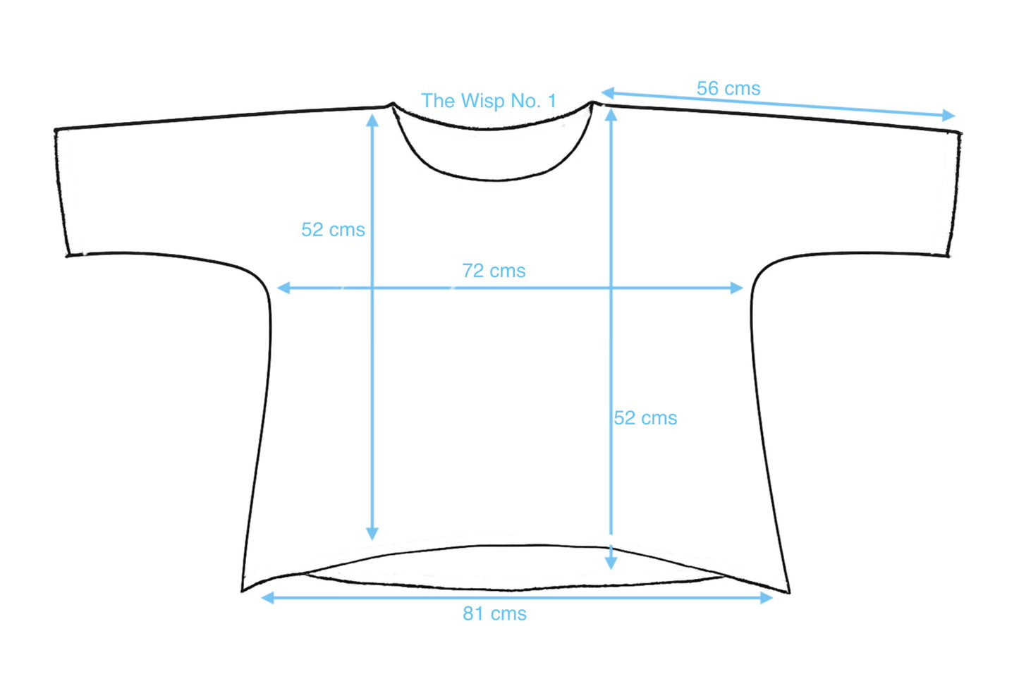 The Wisp Top - Silk Chiffon No.1