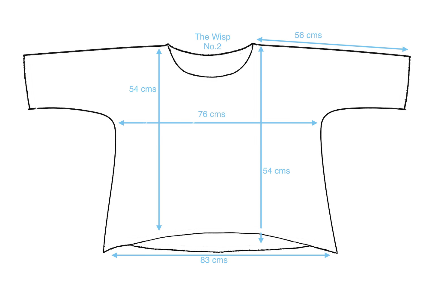 The Wisp Top - Silk Chiffon No.2
